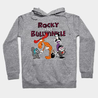 Funny Men Cartoons With Friends Hoodie